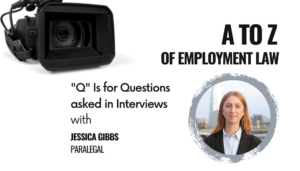 Jessica Gibbs A to Z of employment law