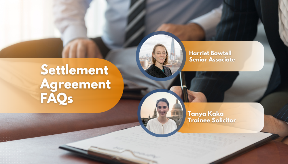 Settlement Agreement FAQs